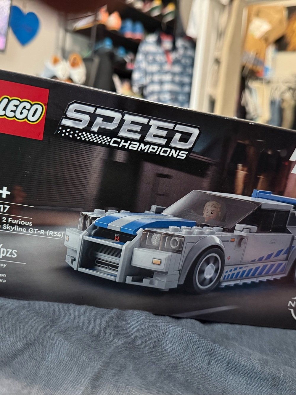 Lego Speed Champions Fast & Furious Nissan Skyline GT-R - Blue & White - Picture 8 of 10
